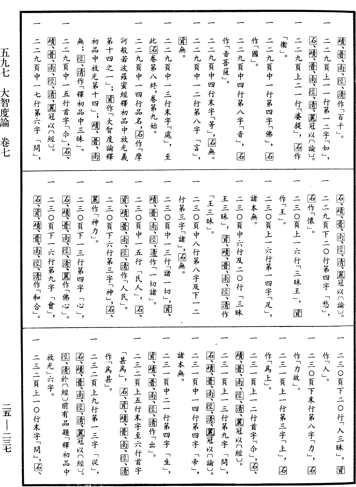 大智度論《中華大藏經》_第25冊_第237頁