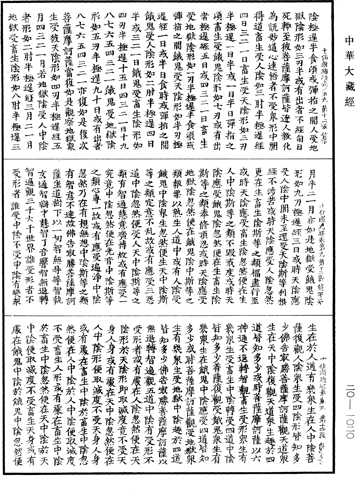 最勝問菩薩十住除垢斷結經《中華大藏經》_第20冊_第1020頁