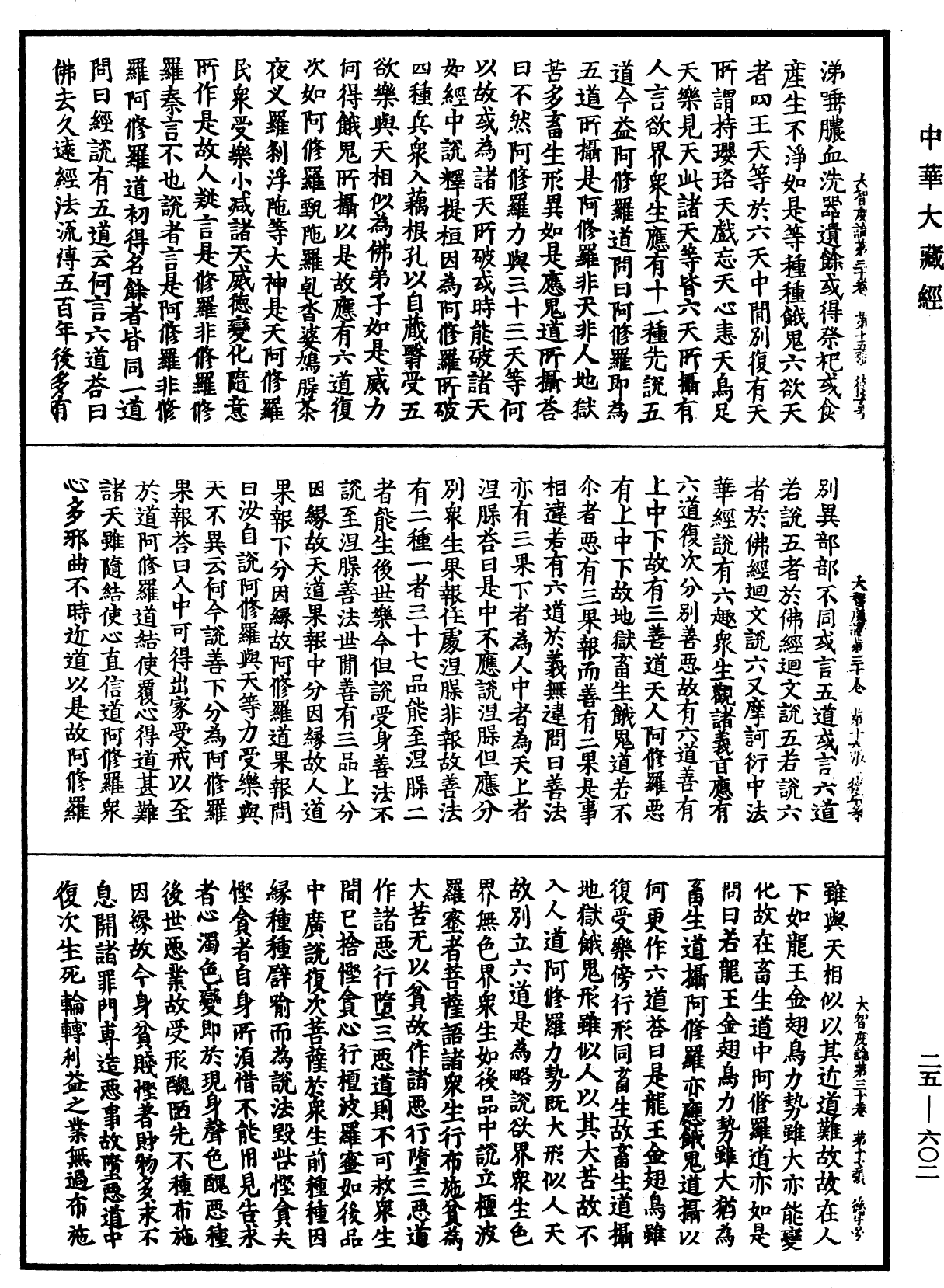 大智度論《中華大藏經》_第25冊_第602頁