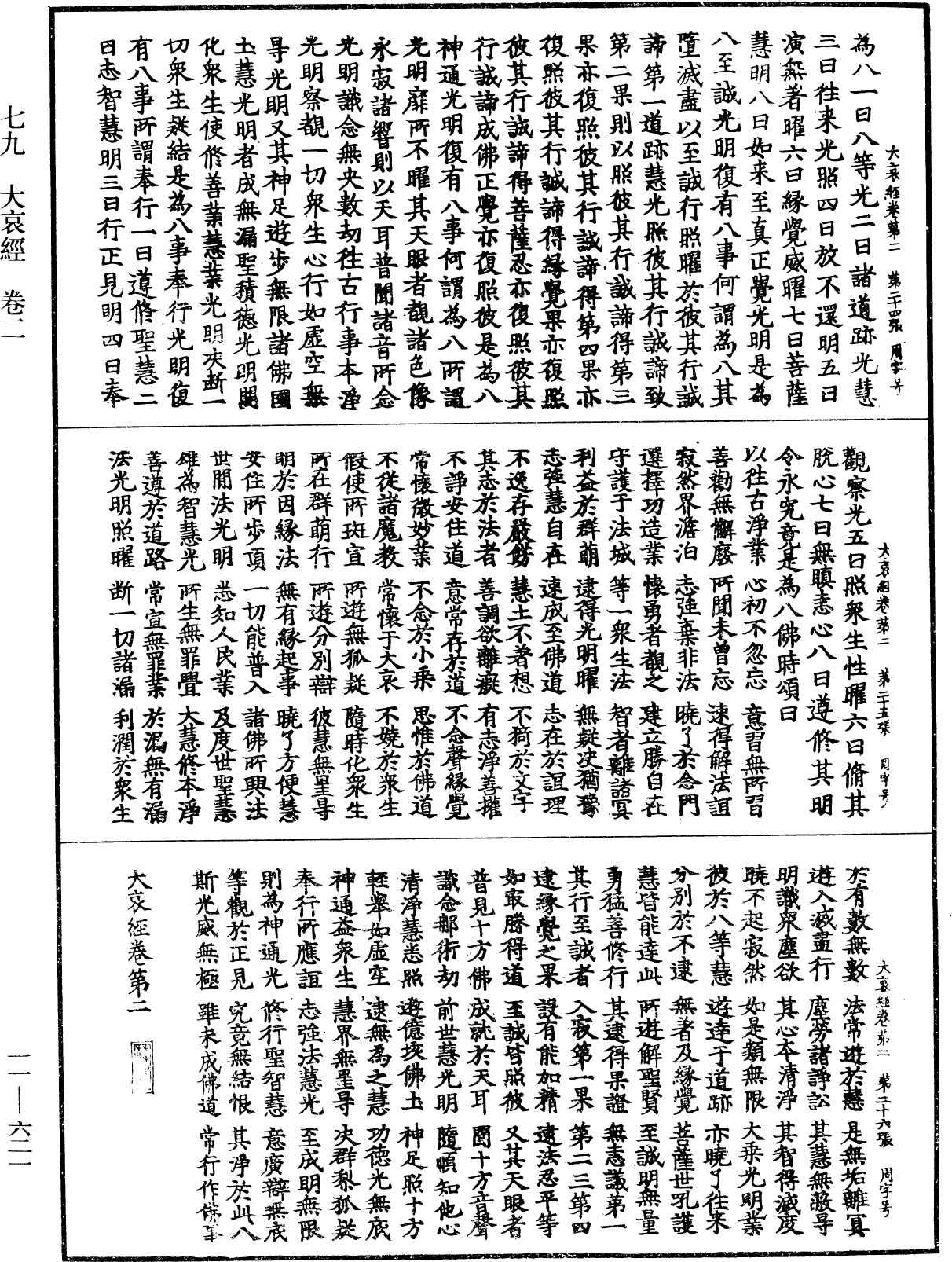 大哀經《中華大藏經》_第11冊_第621頁