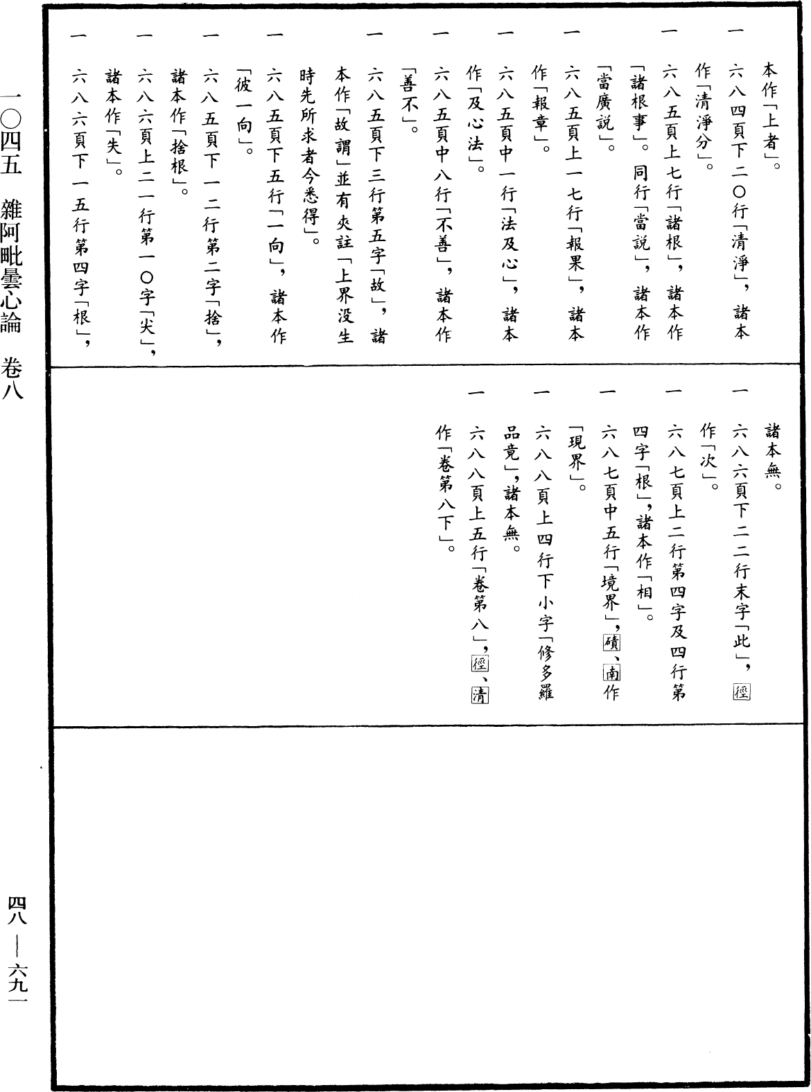 雜阿毗曇心論《中華大藏經》_第48冊_第0691頁8