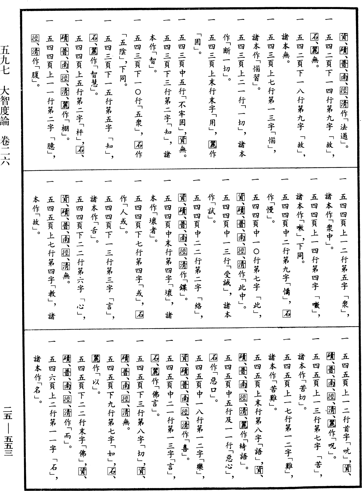 大智度論《中華大藏經》_第25冊_第553頁