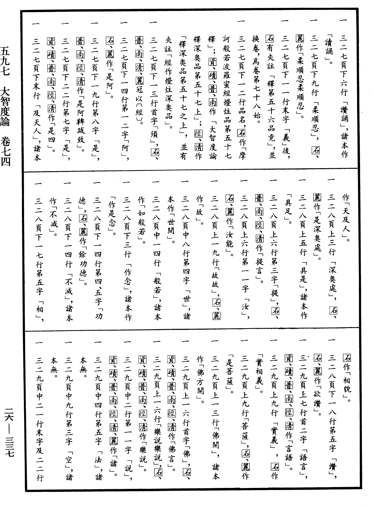 大智度論《中華大藏經》_第26冊_第337頁