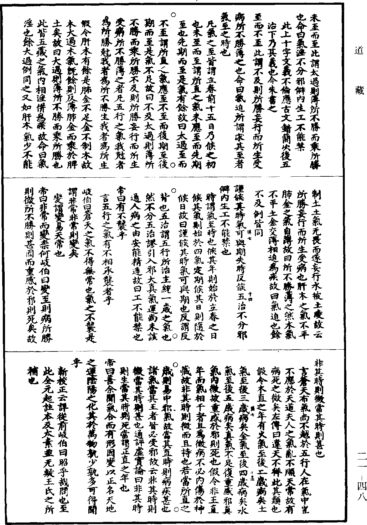 黃帝內經素問補註釋文《道藏》第21冊_第048頁