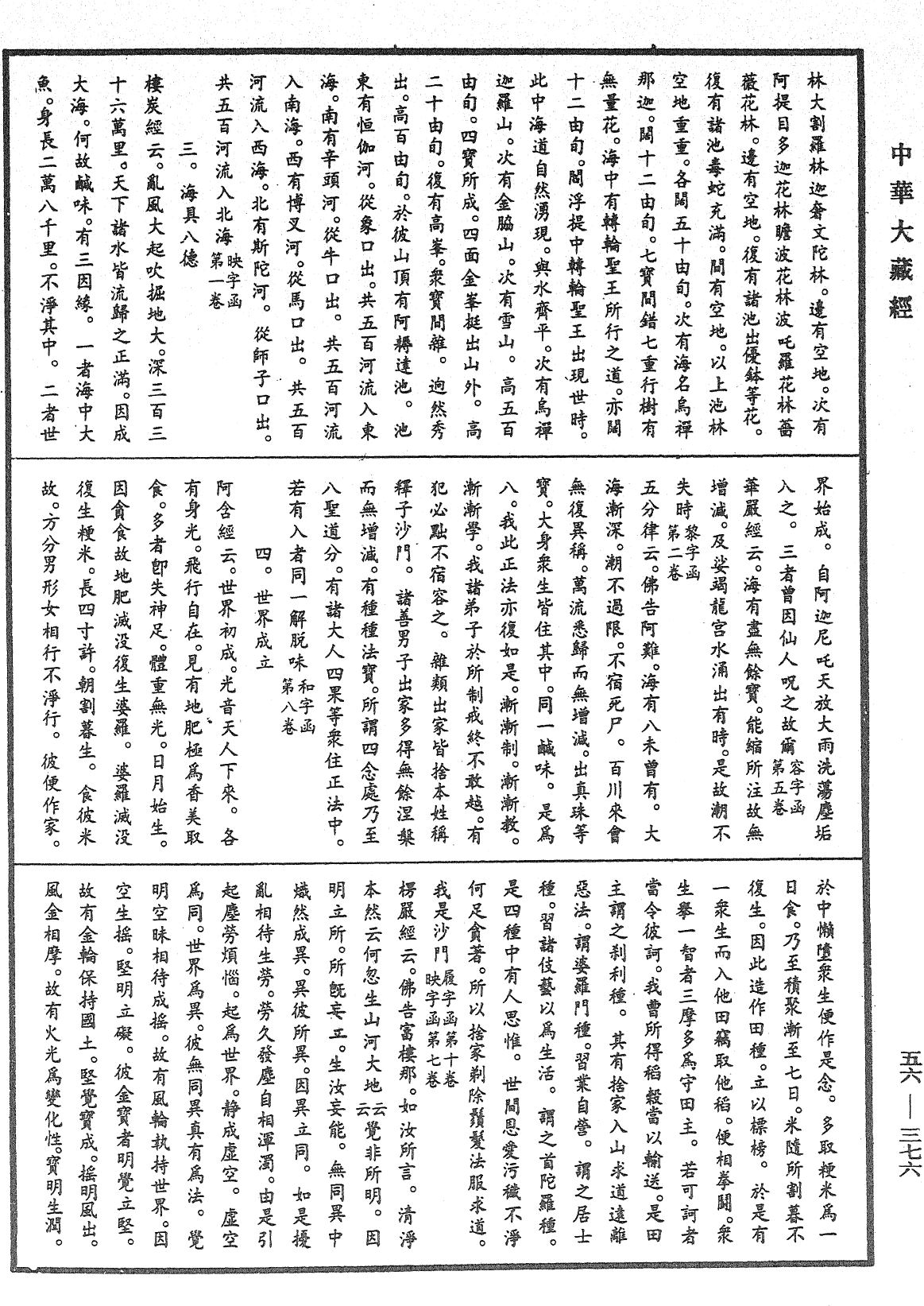 大藏一覽集《中華大藏經》_第56冊_第0376頁