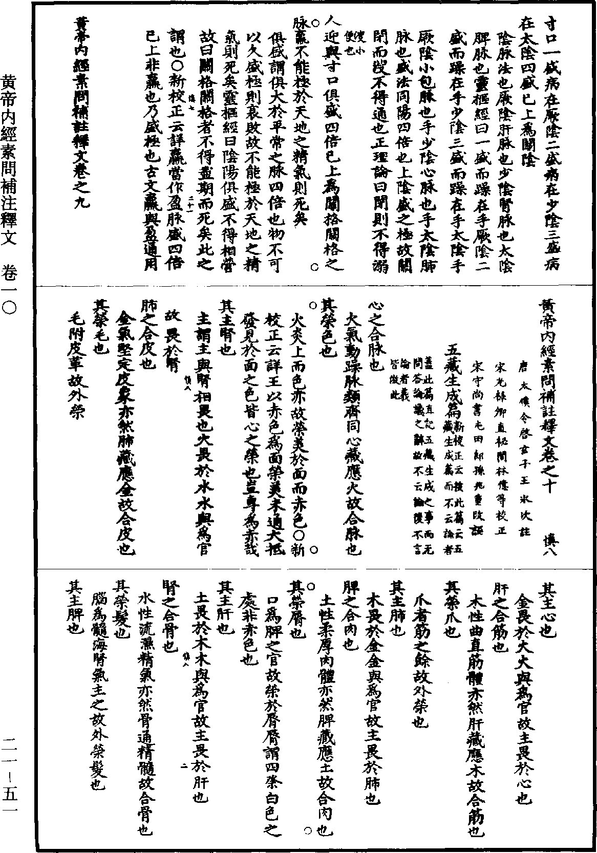 黃帝內經素問補註釋文《道藏》第21冊_第051頁