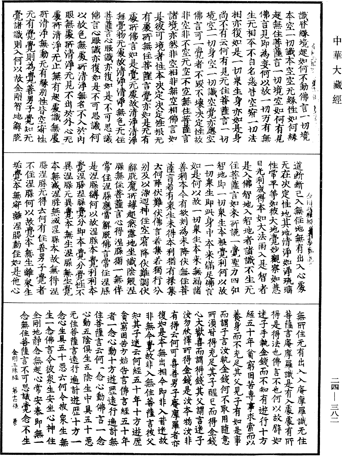 金剛三昧經《中華大藏經》_第24冊_第382頁