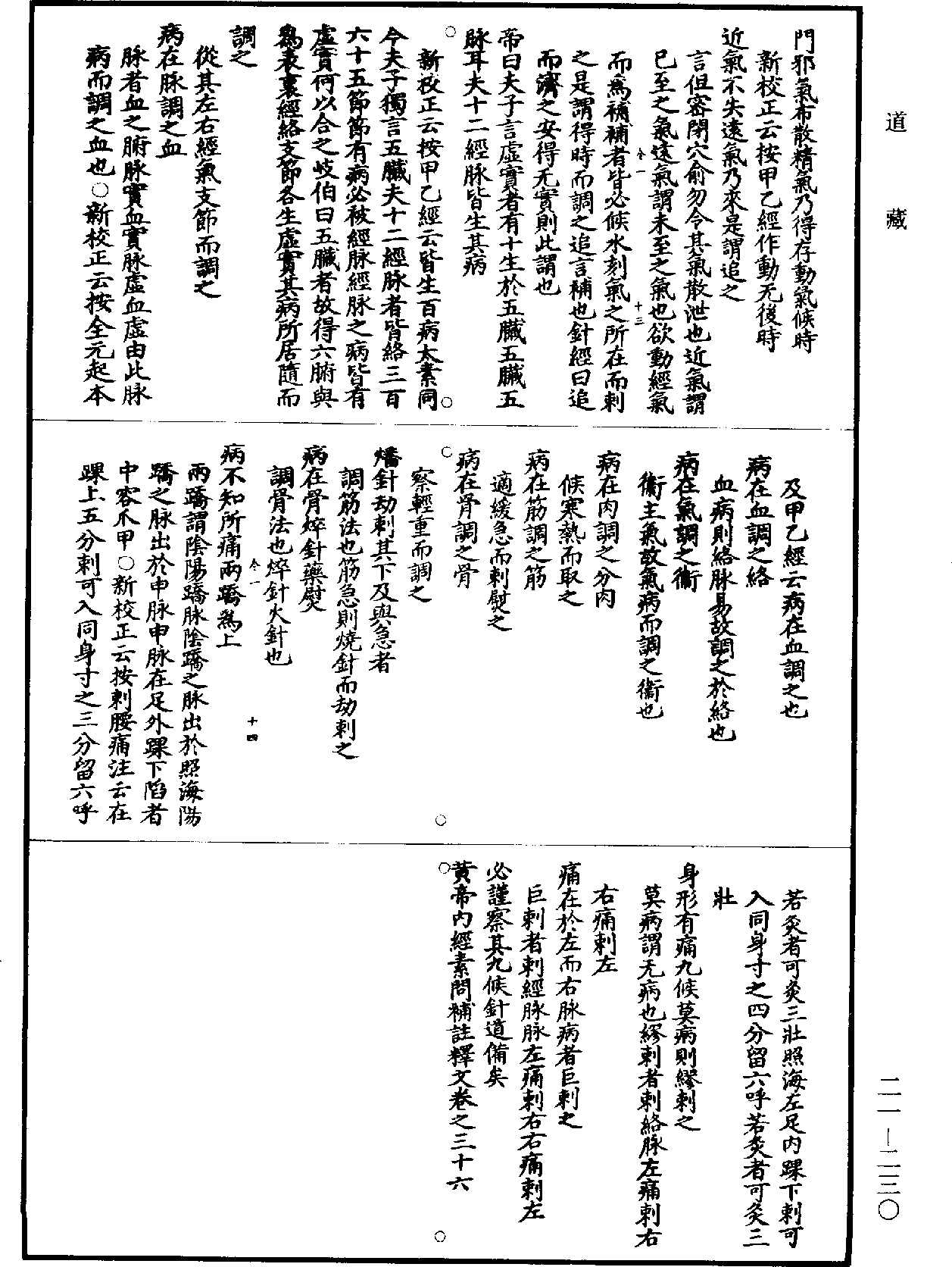 黃帝內經素問補註釋文《道藏》第21冊_第230頁