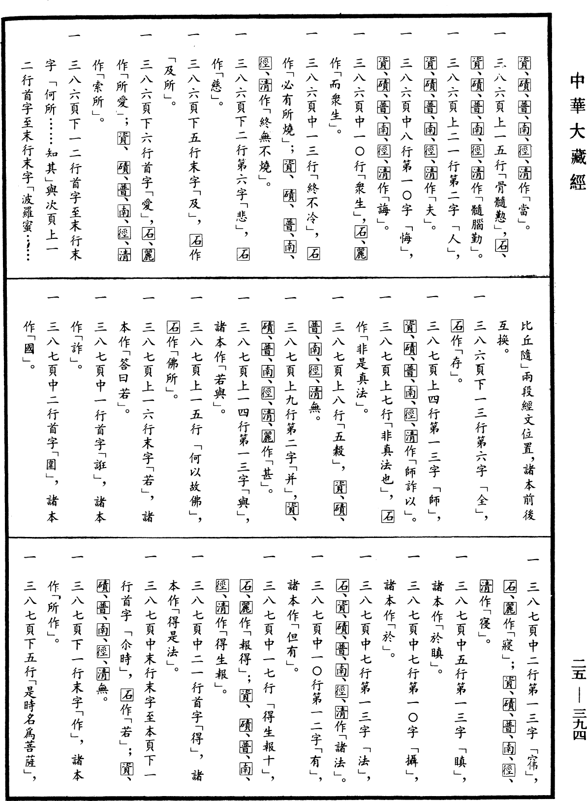 大智度論《中華大藏經》_第25冊_第394頁