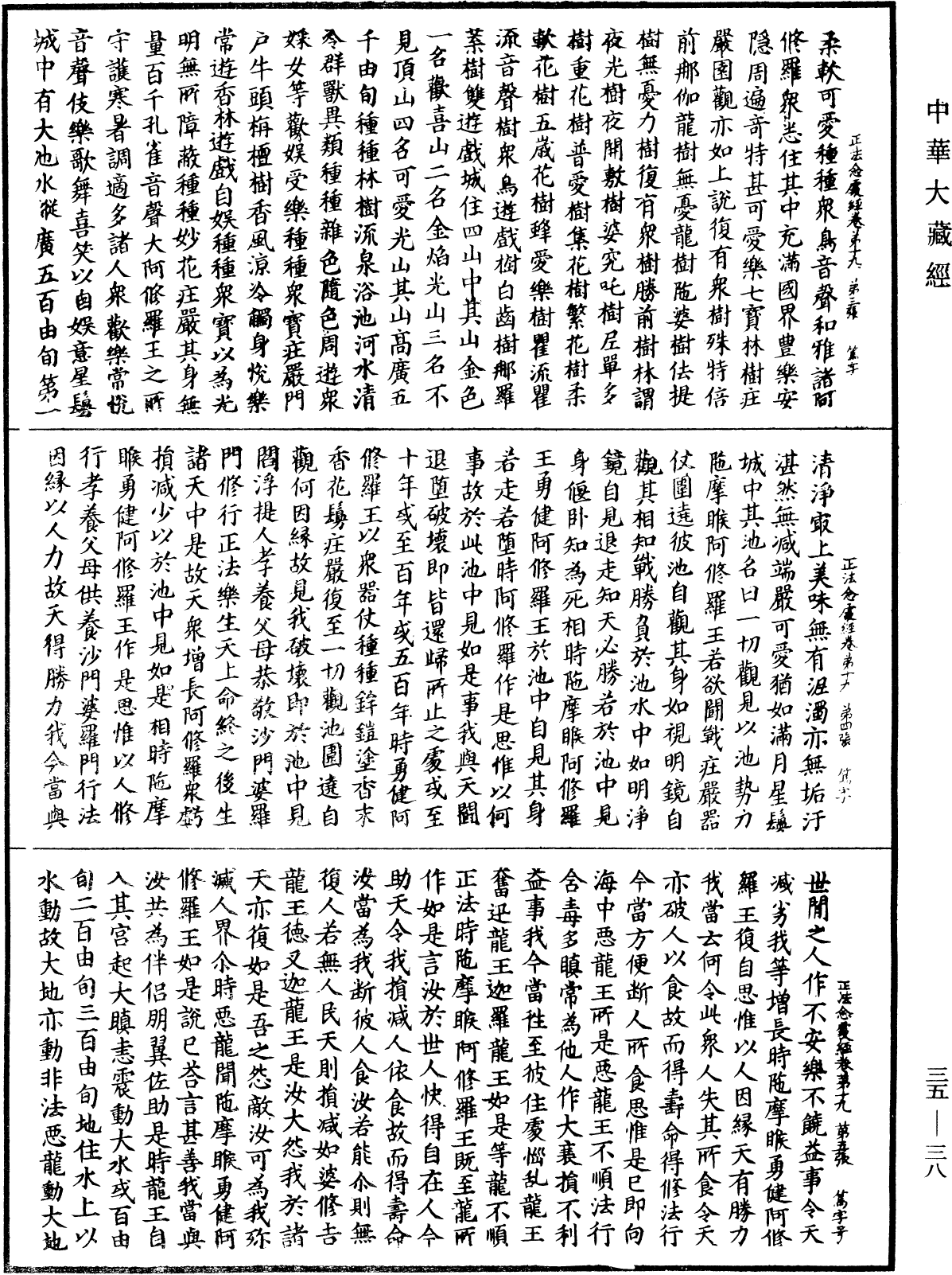 正法念處經《中華大藏經》_第35冊_第0038頁