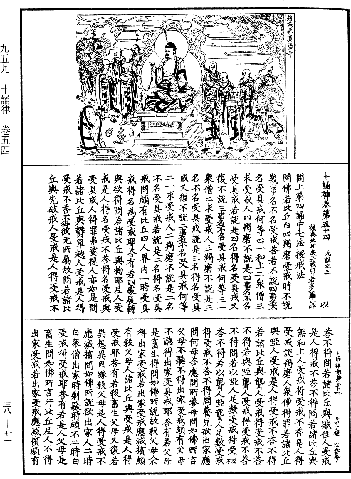 十誦律《中華大藏經》_第38冊_第071頁