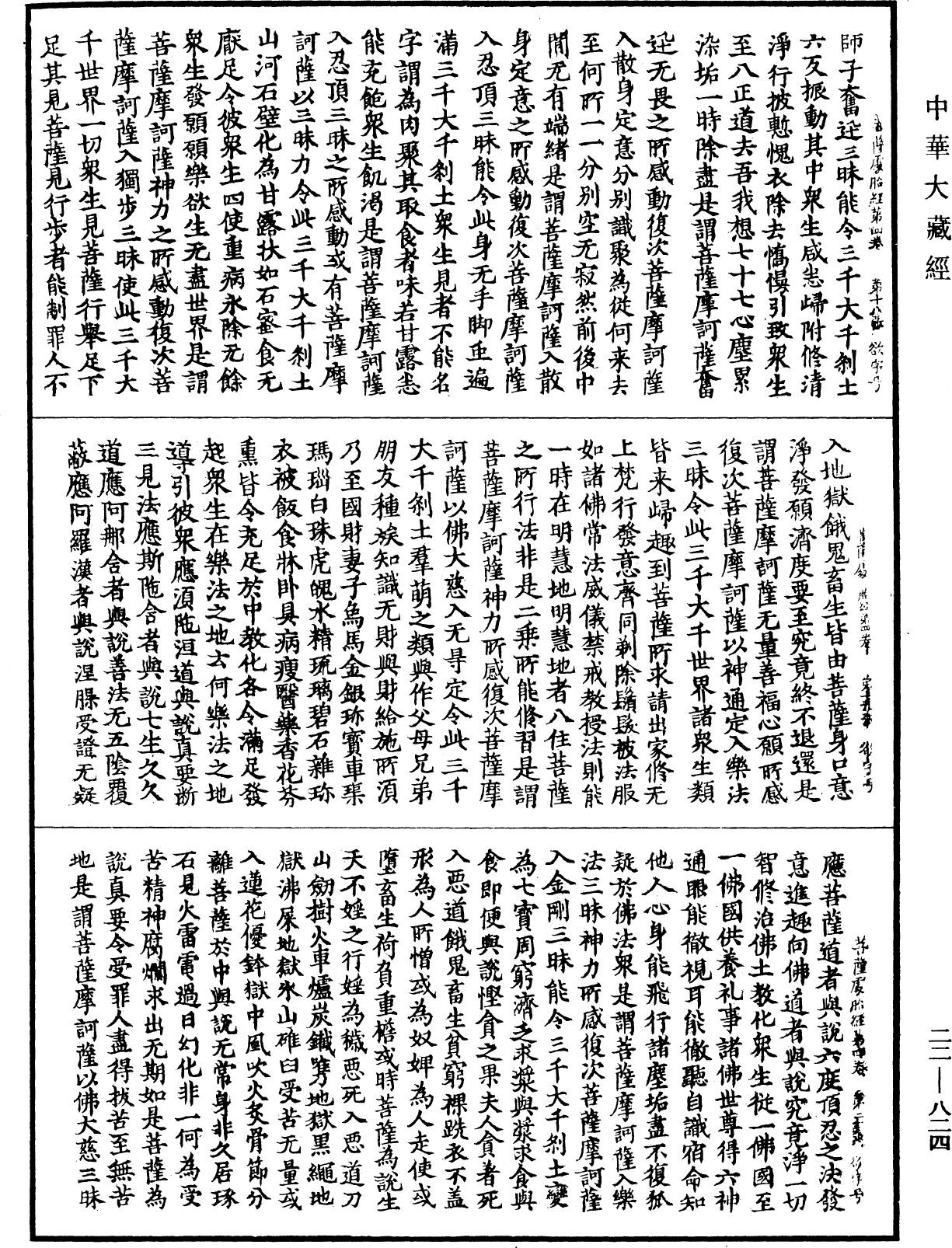 菩薩處胎經《中華大藏經》_第22冊_第824頁