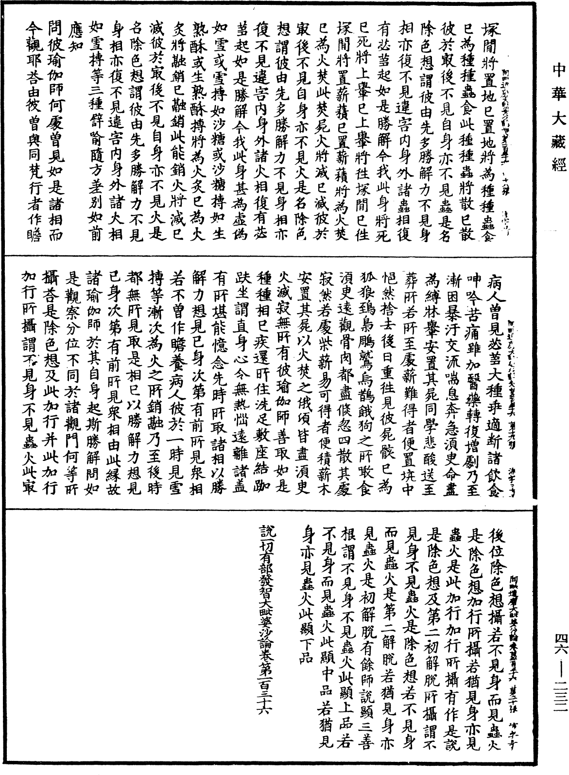 阿毗達磨大毗婆沙論《中華大藏經》_第46冊_第0232頁