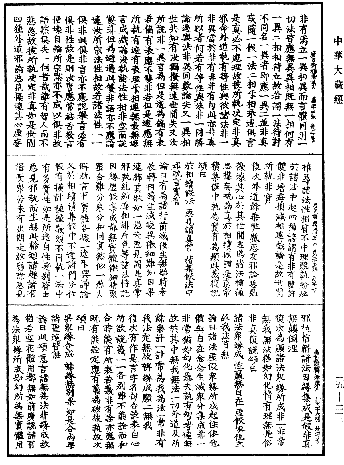 大乘廣百論釋論《中華大藏經》_第29冊_第0212頁