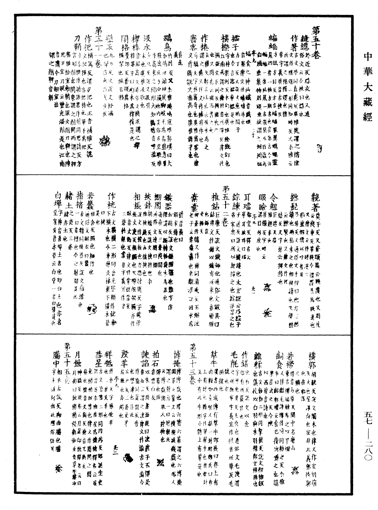 一切經音義《中華大藏經》_第57冊_第0280頁