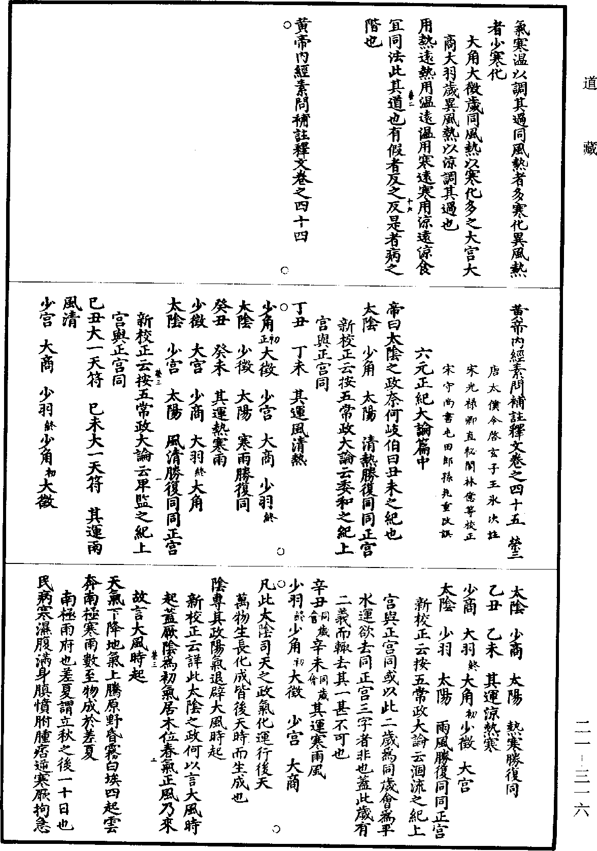 黃帝內經素問補註釋文《道藏》第21冊_第316頁