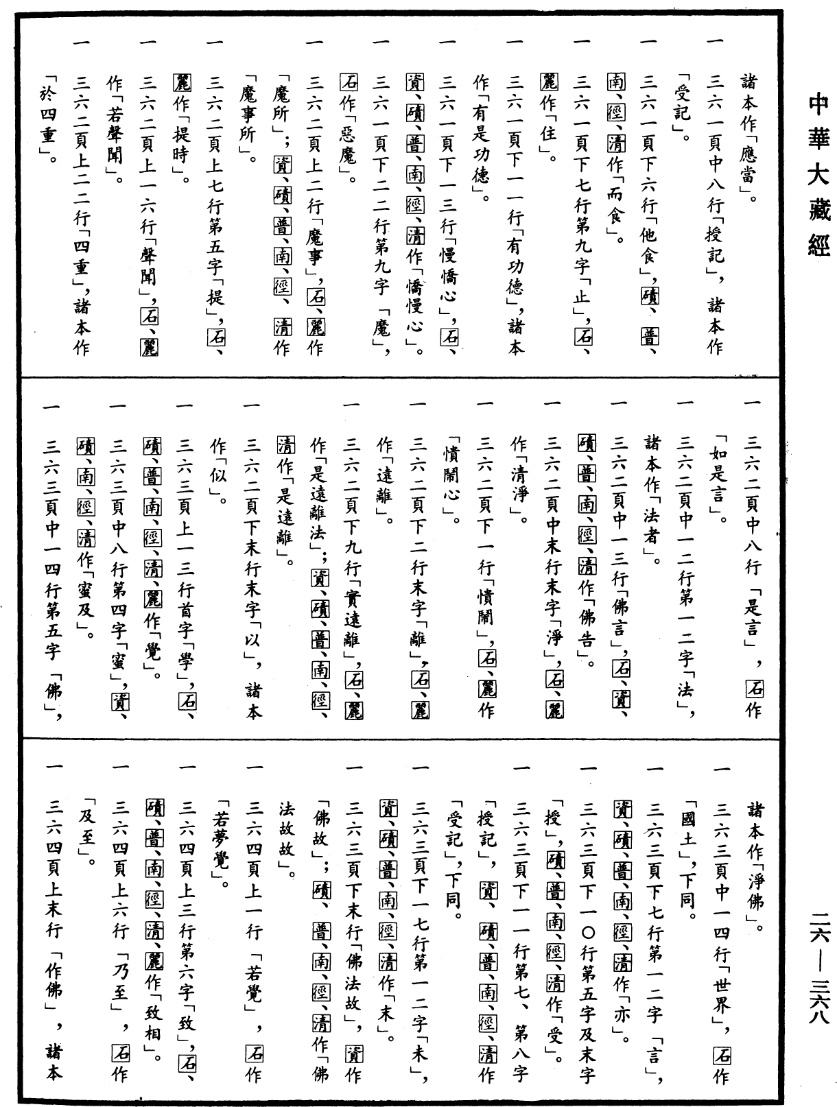 大智度論《中華大藏經》_第26冊_第368頁