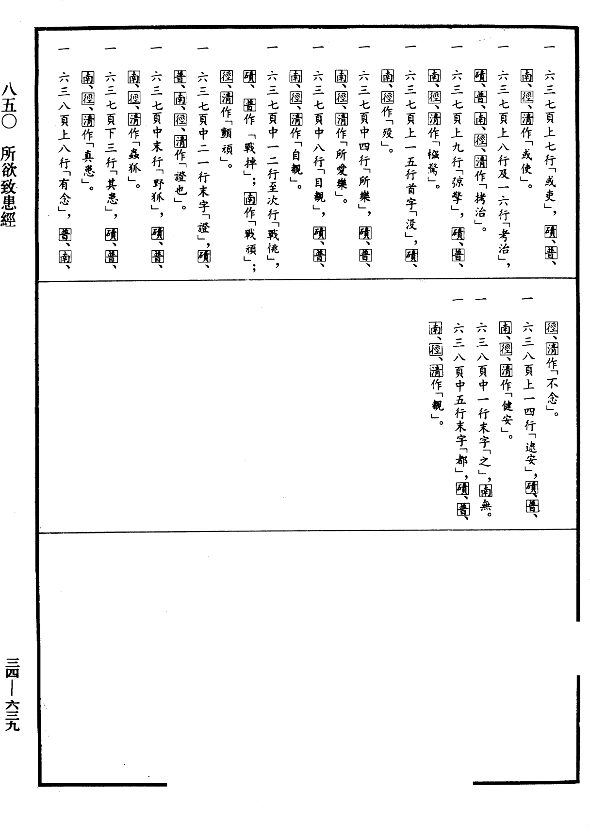 所欲致患經《中華大藏經》_第34冊_第0639頁