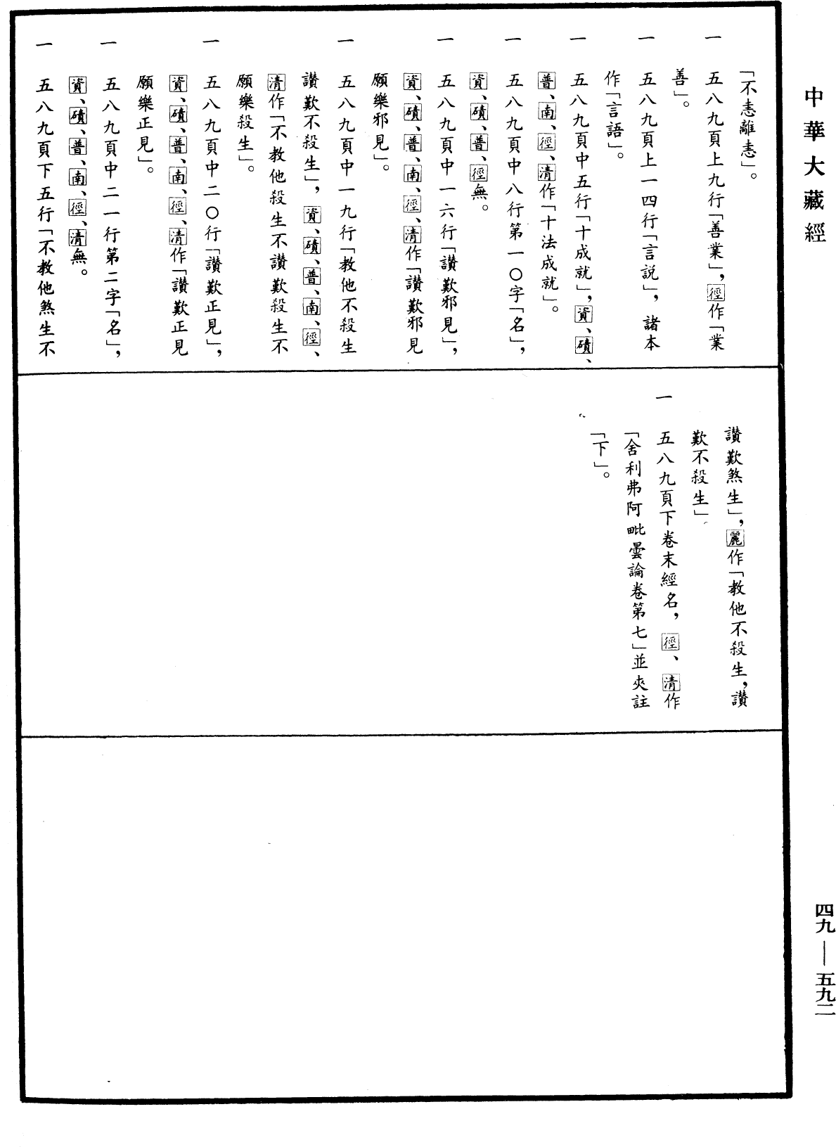 舍利弗阿毗曇論《中華大藏經》_第49冊_第0592頁7