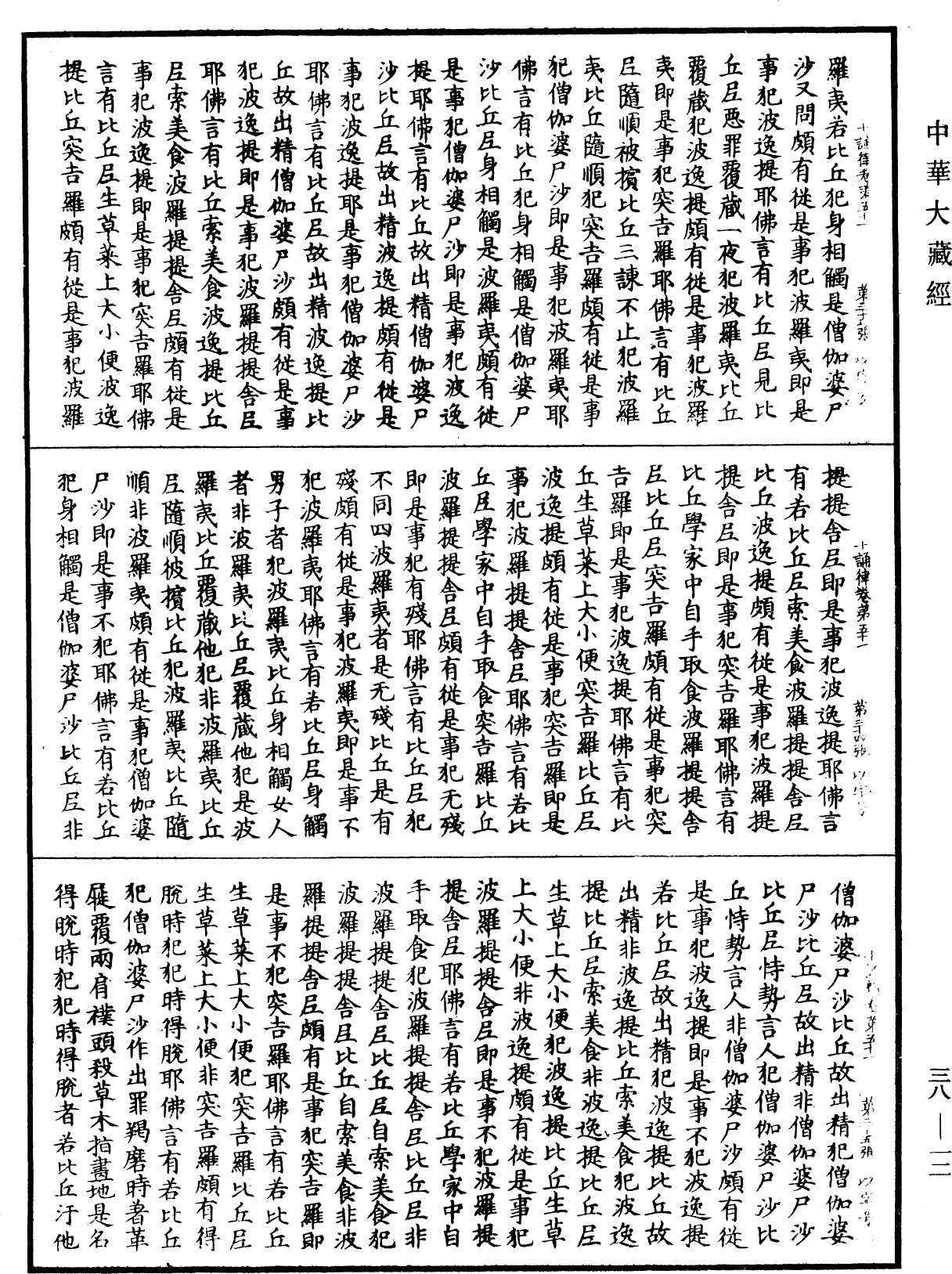 十誦律《中華大藏經》_第38冊_第012頁