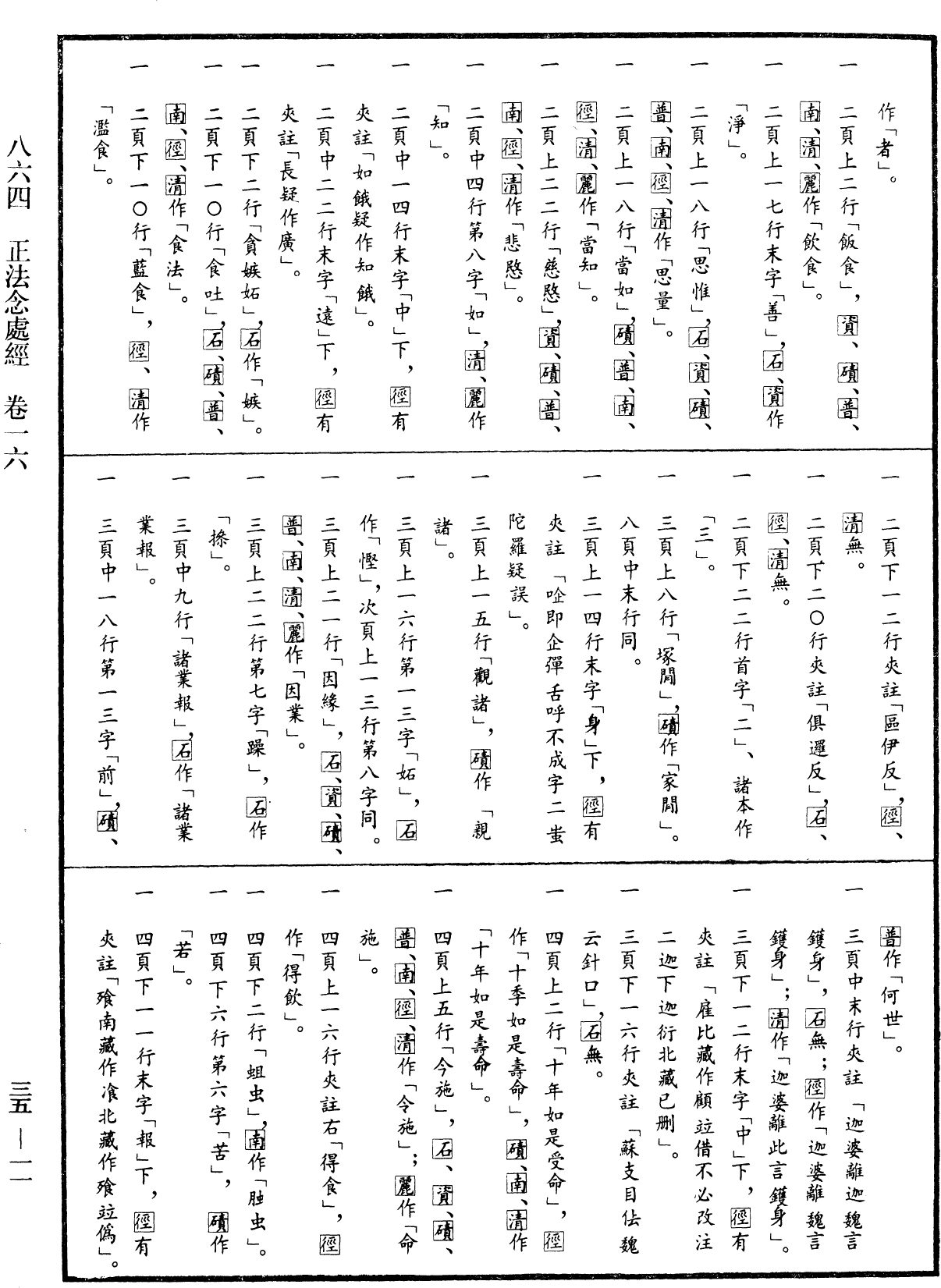 正法念處經《中華大藏經》_第35冊_第0011頁