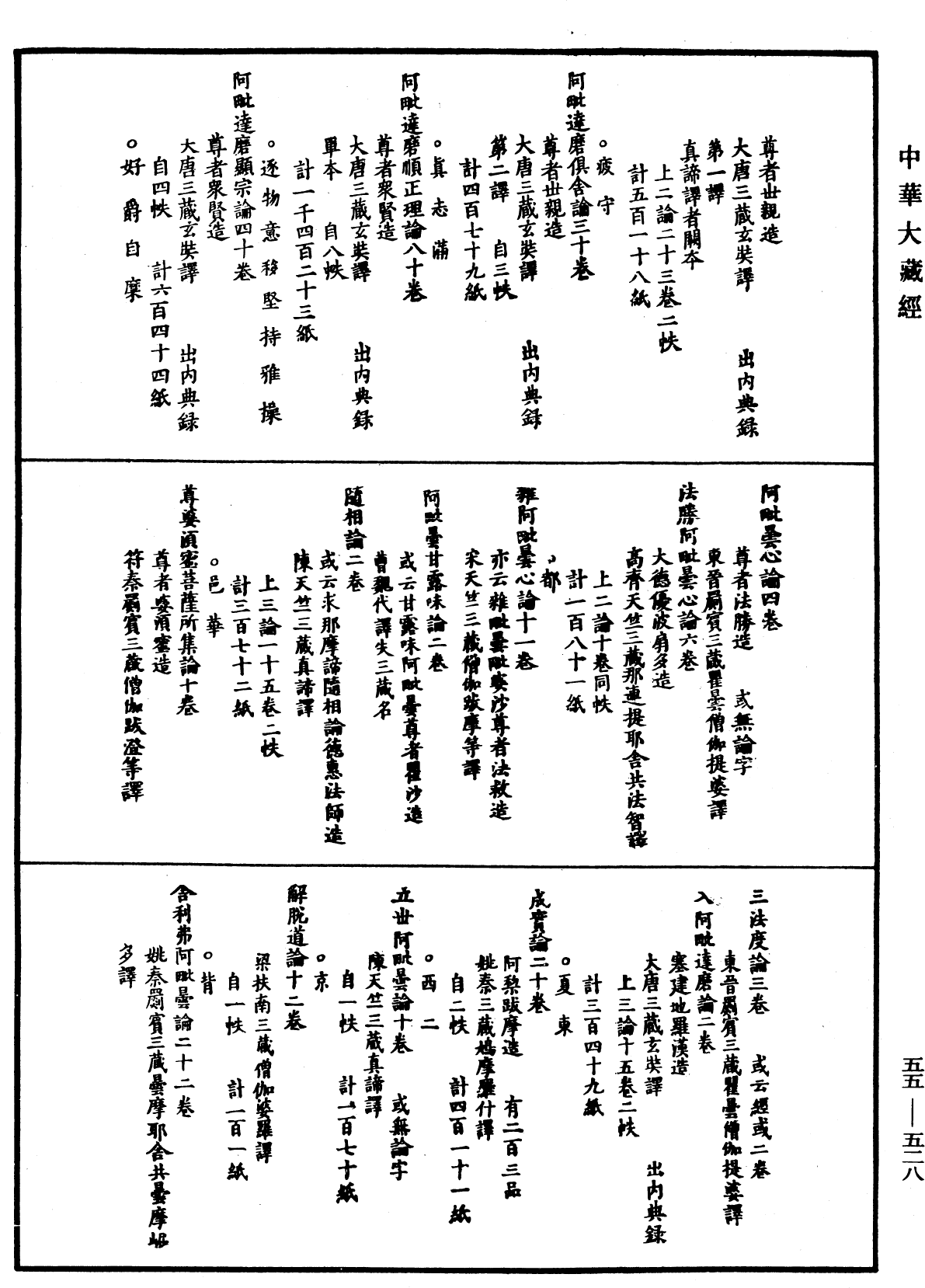 開元釋教錄略出《中華大藏經》_第55冊_第528頁