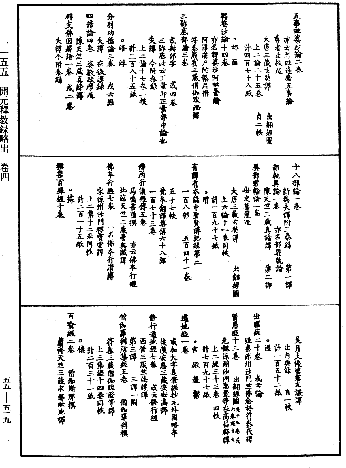 開元釋教錄略出《中華大藏經》_第55冊_第529頁