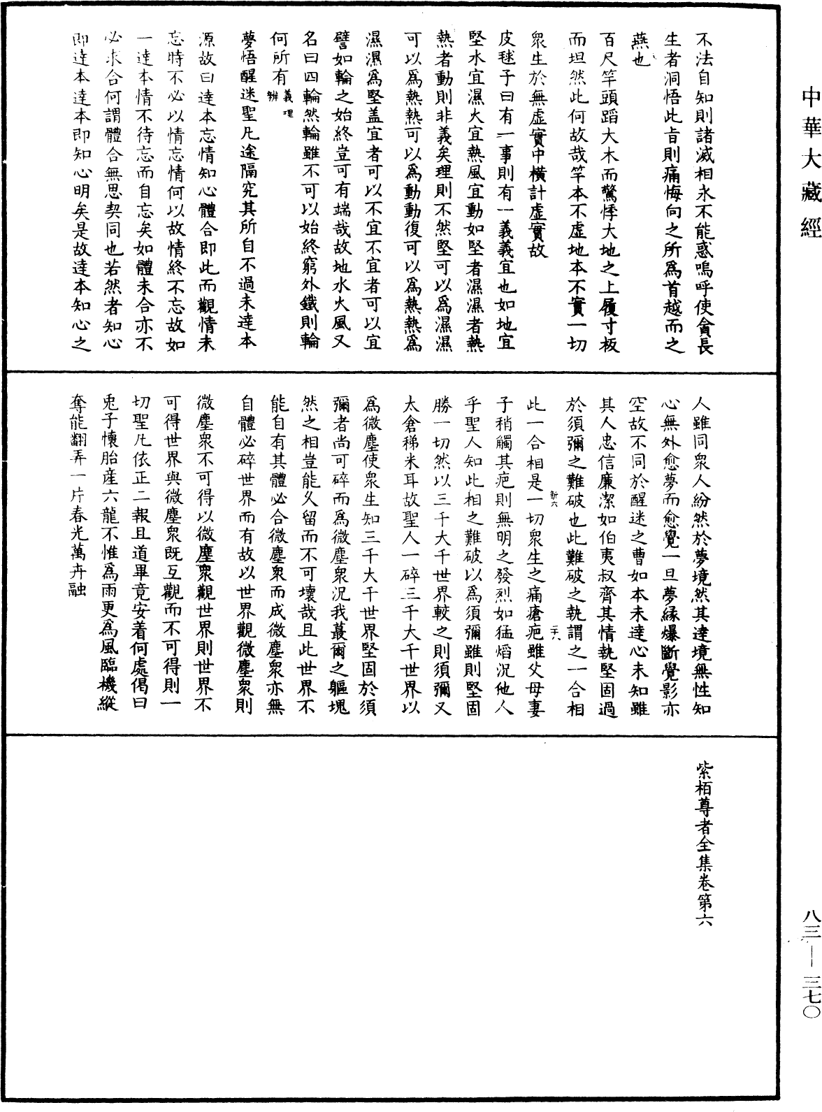 紫柏尊者全集《中華大藏經》_第83冊_第0370頁