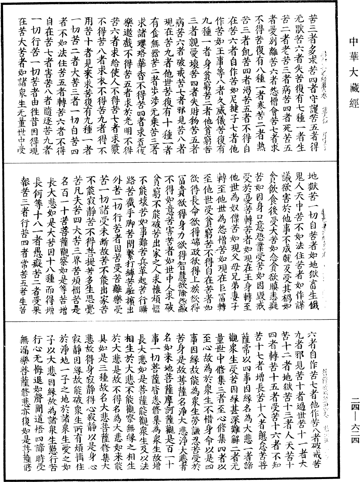 菩薩善戒經《中華大藏經》_第24冊_第624頁