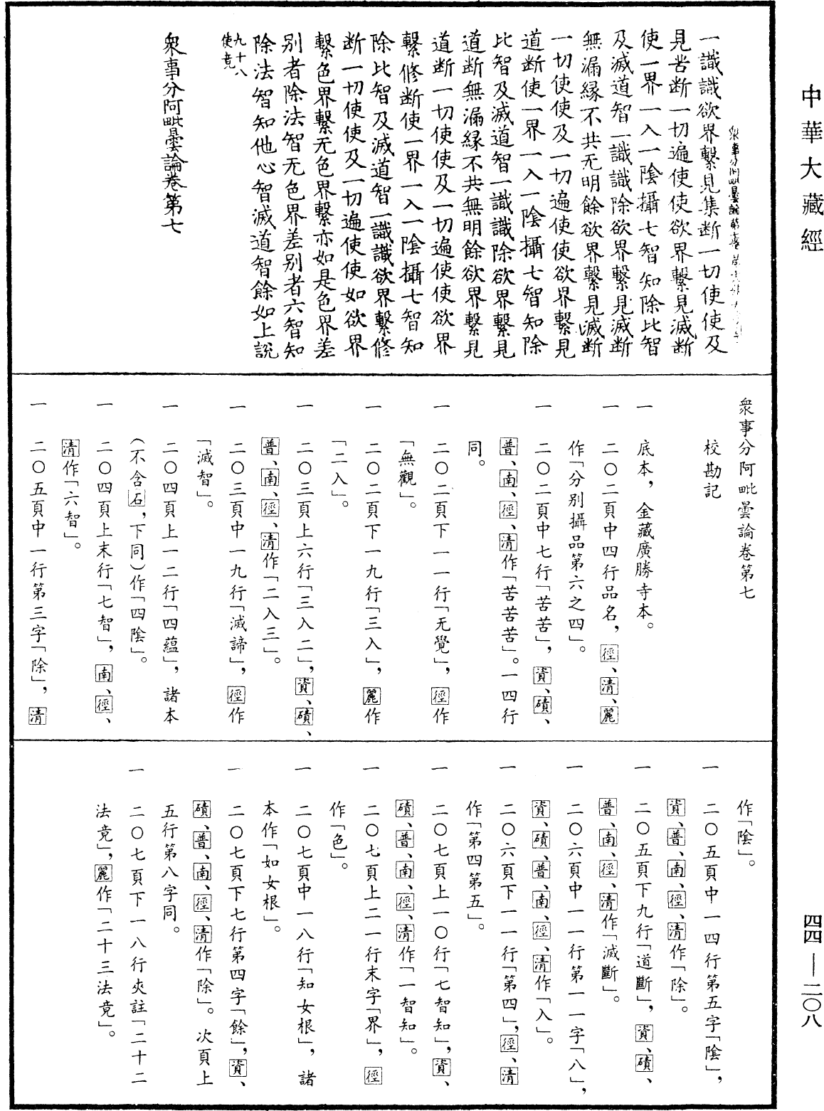 眾事分阿毗曇論《中華大藏經》_第44冊_第0208頁7