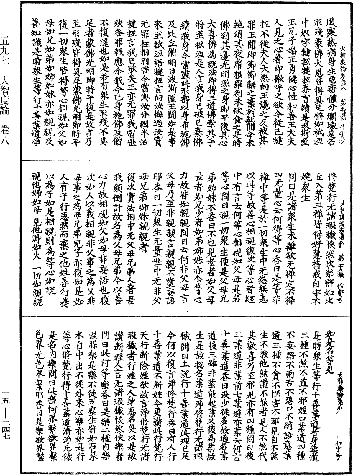 大智度論《中華大藏經》_第25冊_第247頁