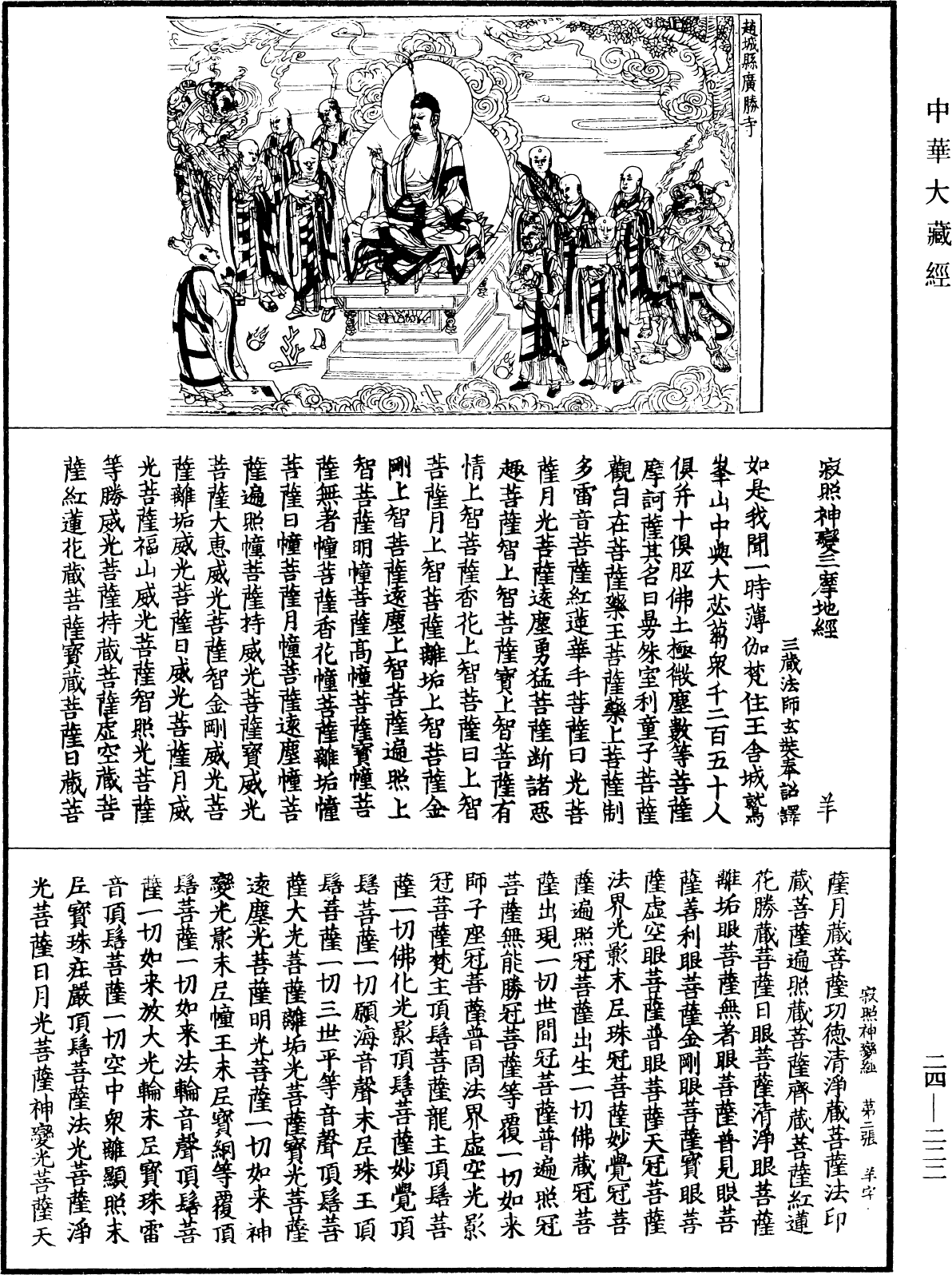 寂照神變三摩地經《中華大藏經》_第24冊_第222頁