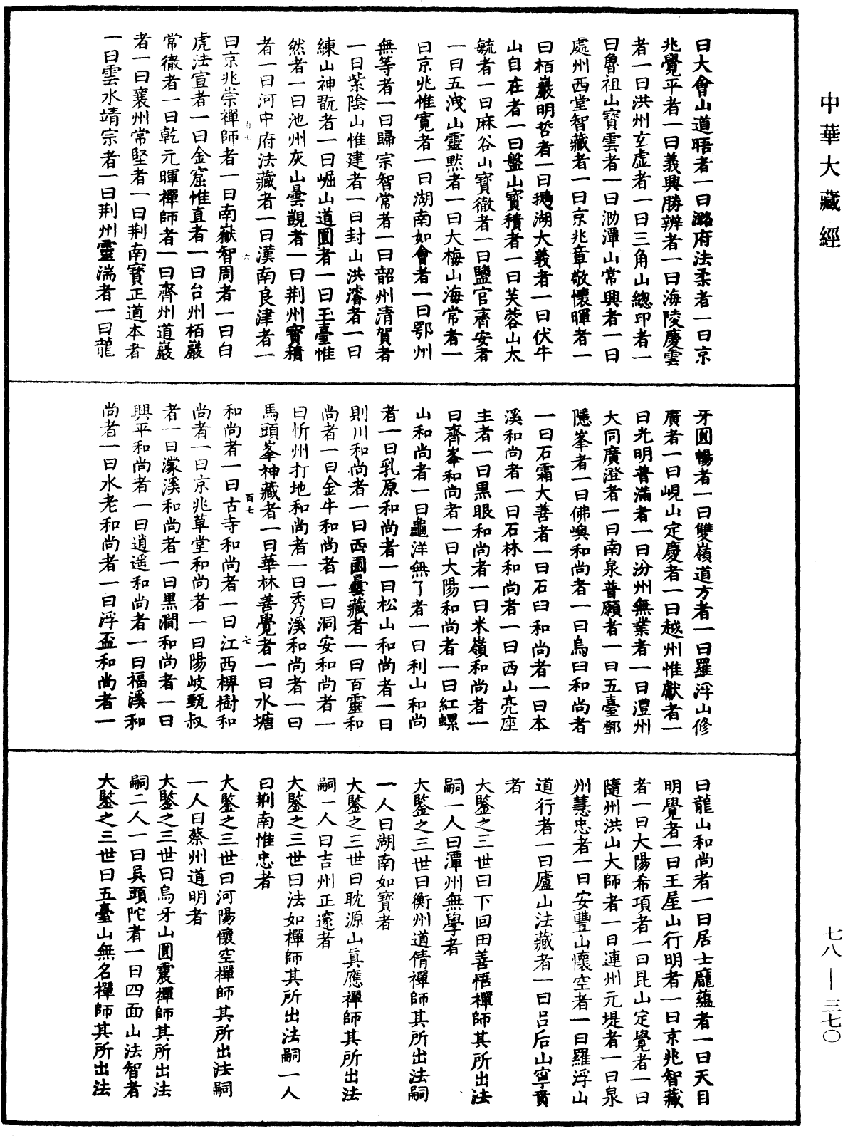 傳法正宗記《中華大藏經》_第78冊_第0370頁