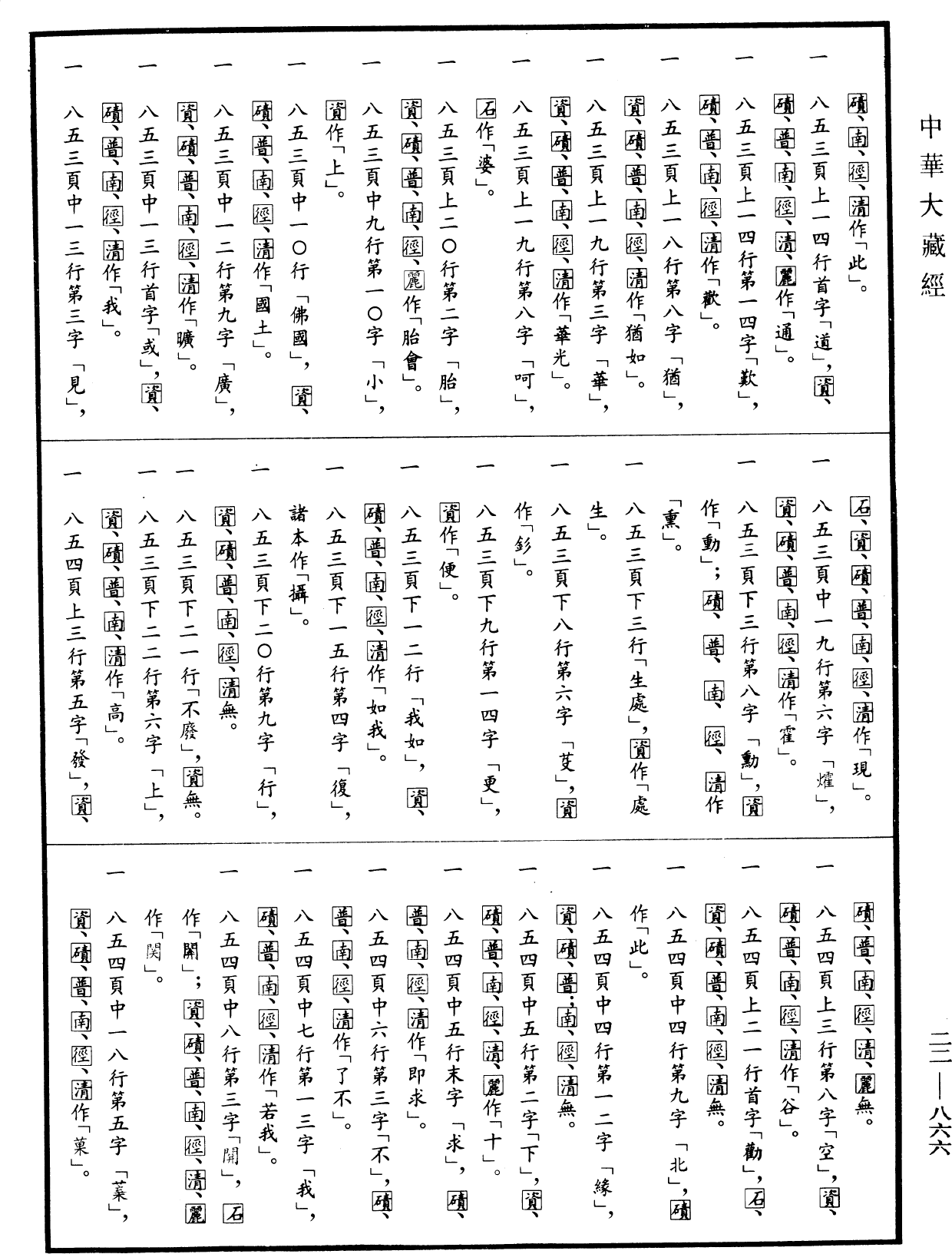 菩薩處胎經《中華大藏經》_第22冊_第866頁