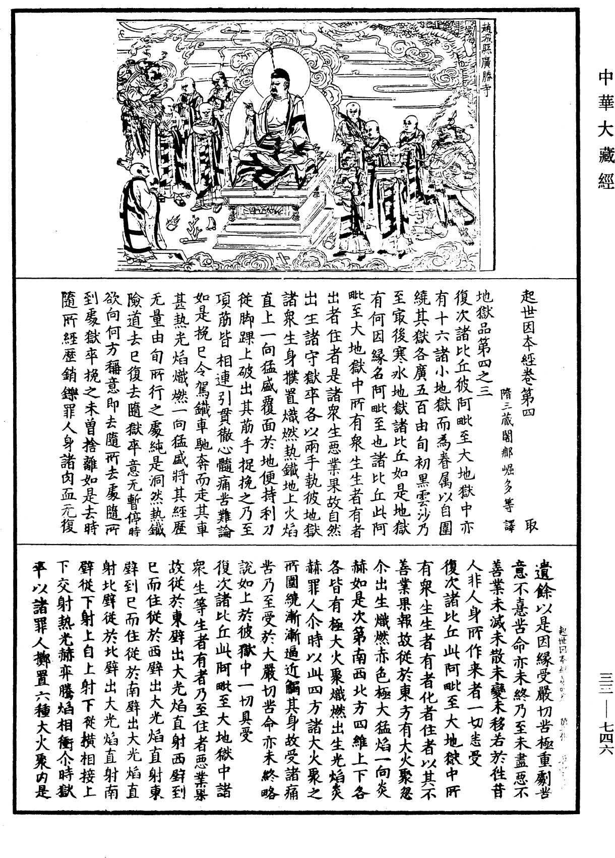 起世因本經《中華大藏經》_第33冊_第0746頁