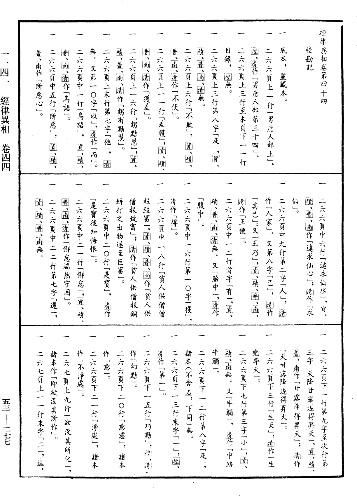 經律異相《中華大藏經》_第53冊_第277頁