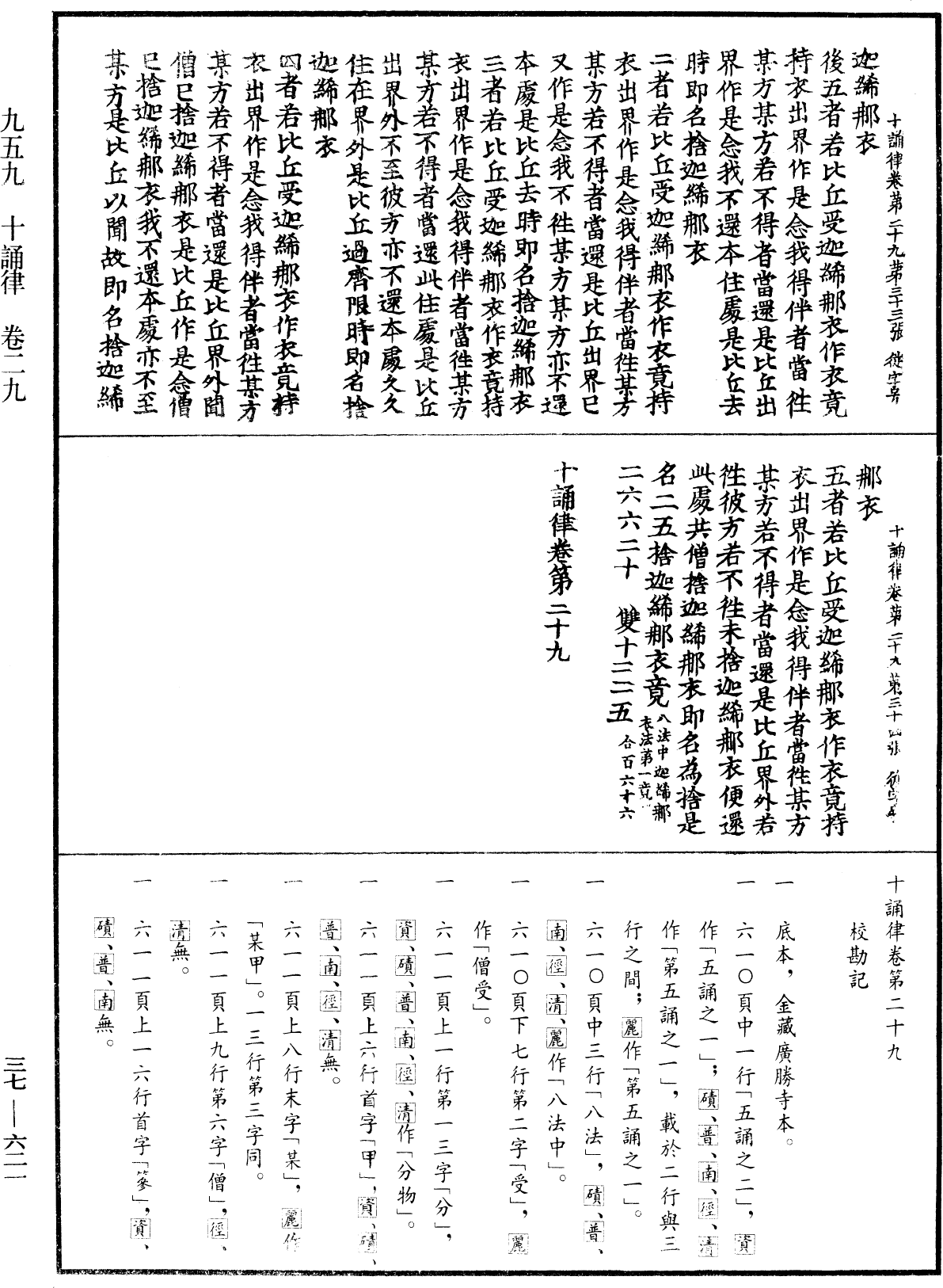 十誦律《中華大藏經》_第37冊_第621頁