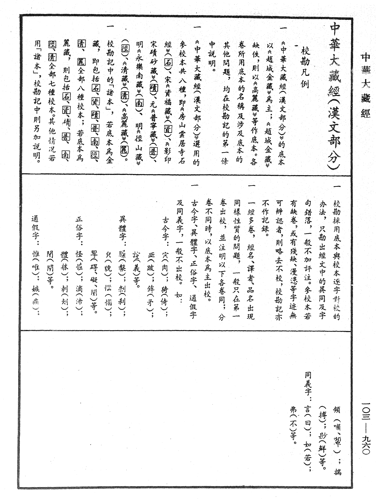 妙法蓮華經授手《中華大藏經》_第103冊_第960頁