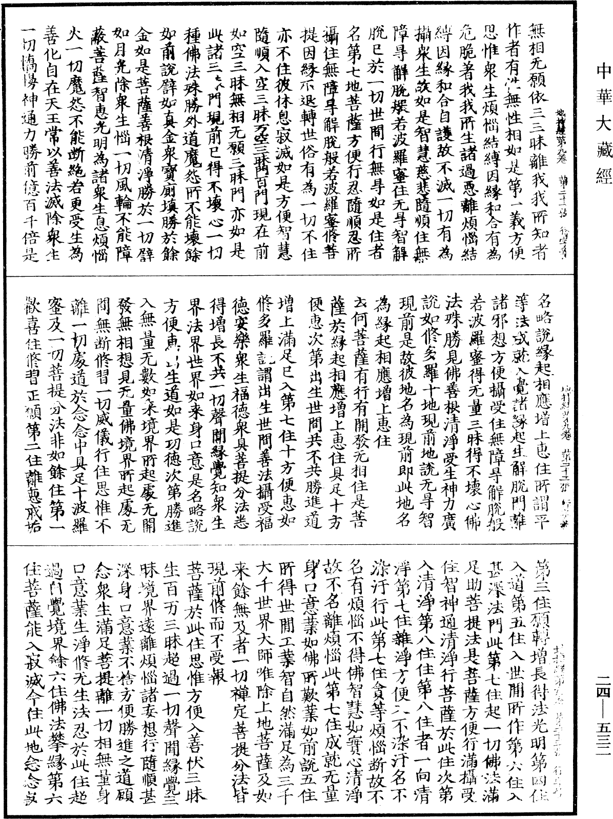 菩薩地持經《中華大藏經》_第24冊_第532頁