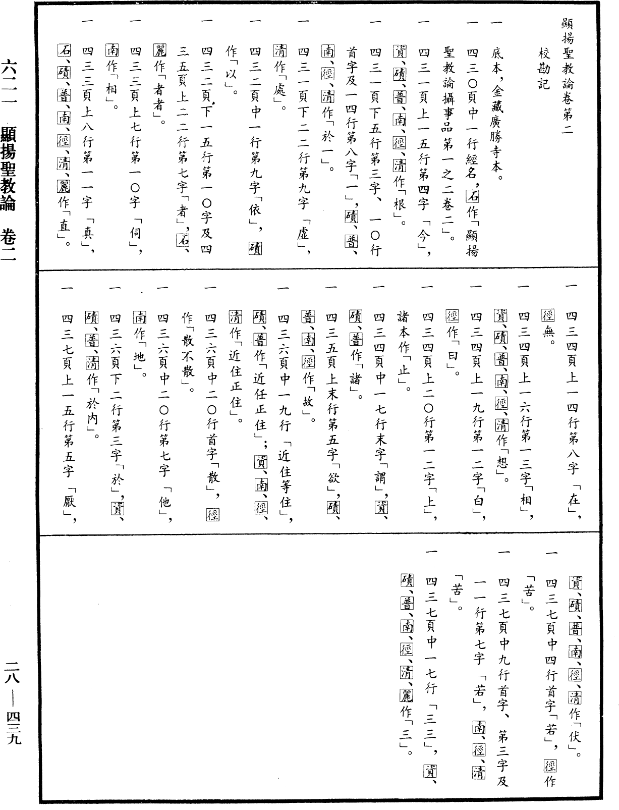 顯揚聖教論《中華大藏經》_第28冊_第0439頁2