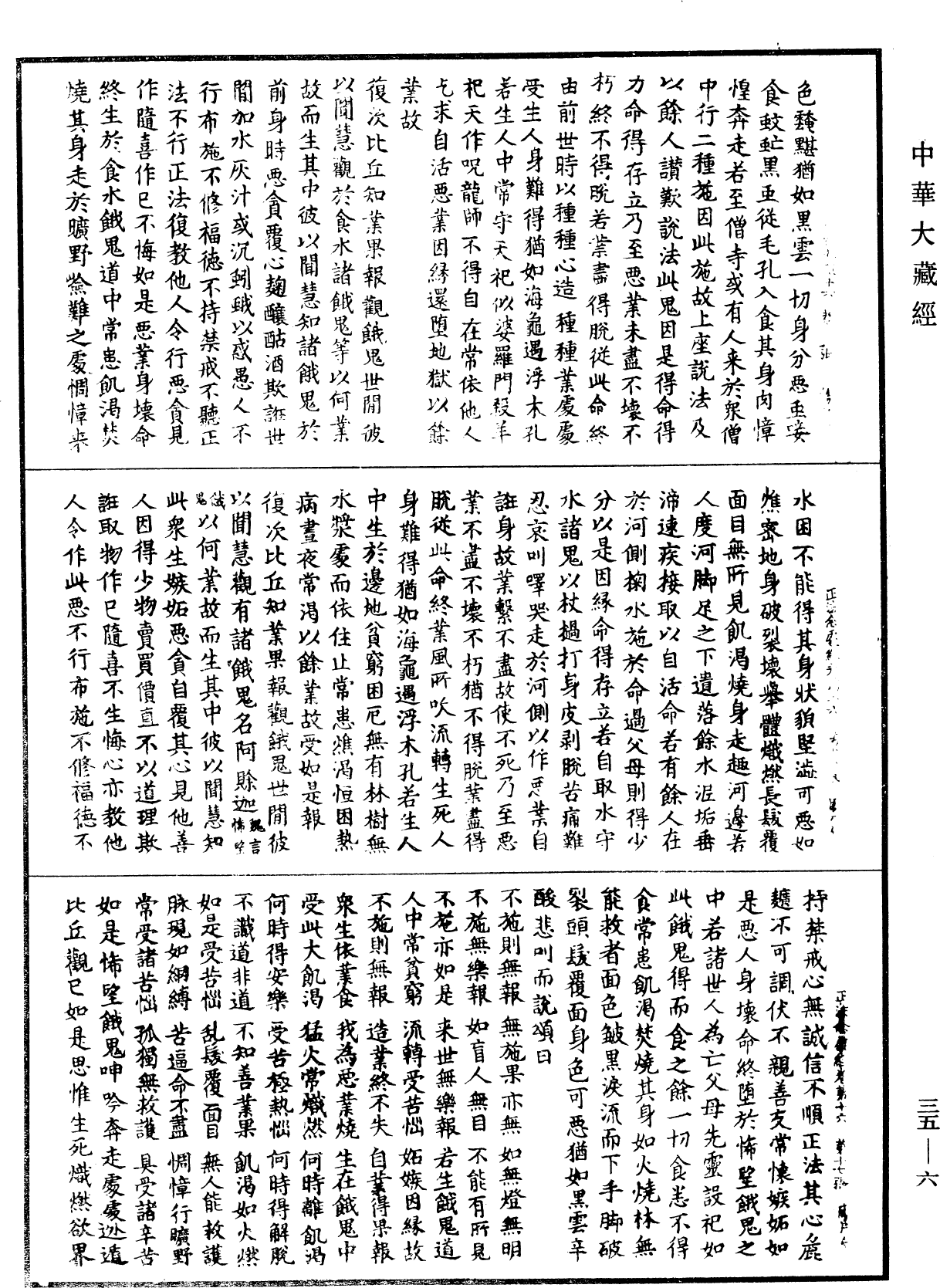 正法念處經《中華大藏經》_第35冊_第0006頁