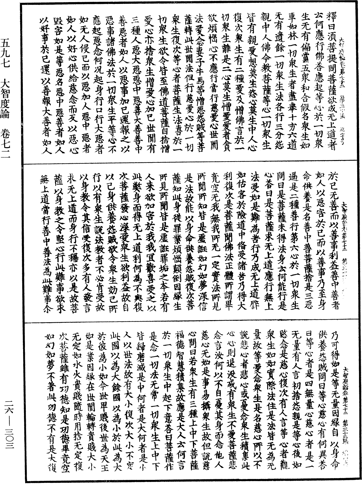 大智度論《中華大藏經》_第26冊_第303頁