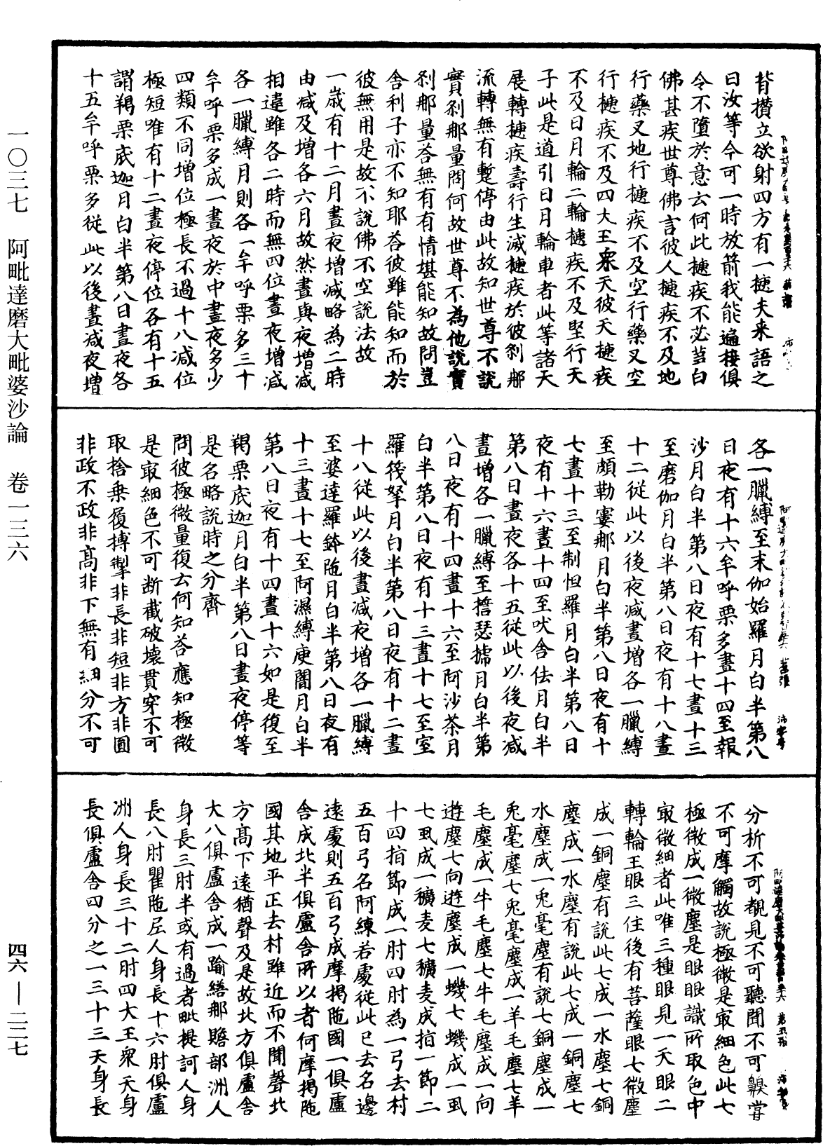 阿毗達磨大毗婆沙論《中華大藏經》_第46冊_第0227頁