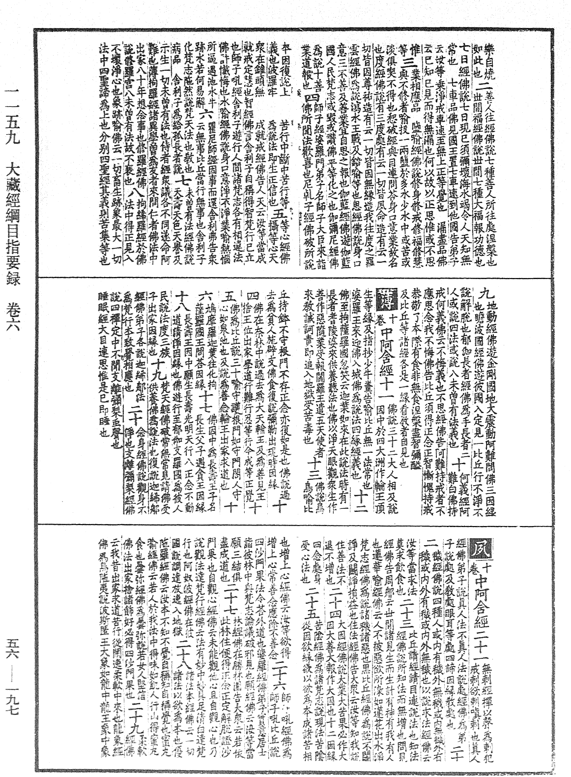 大藏經綱目指要錄《中華大藏經》_第56冊_第0197頁