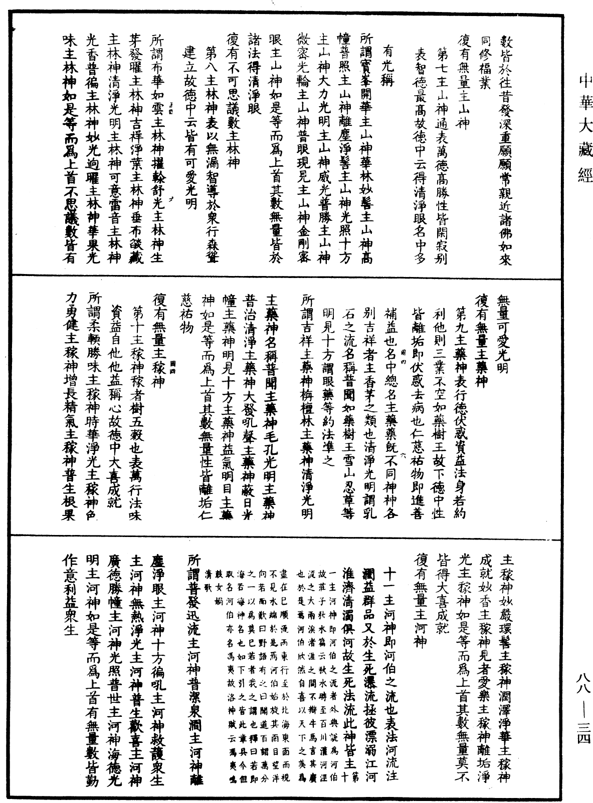 大方廣佛華嚴經疏鈔會本《中華大藏經》_第88冊_第034頁