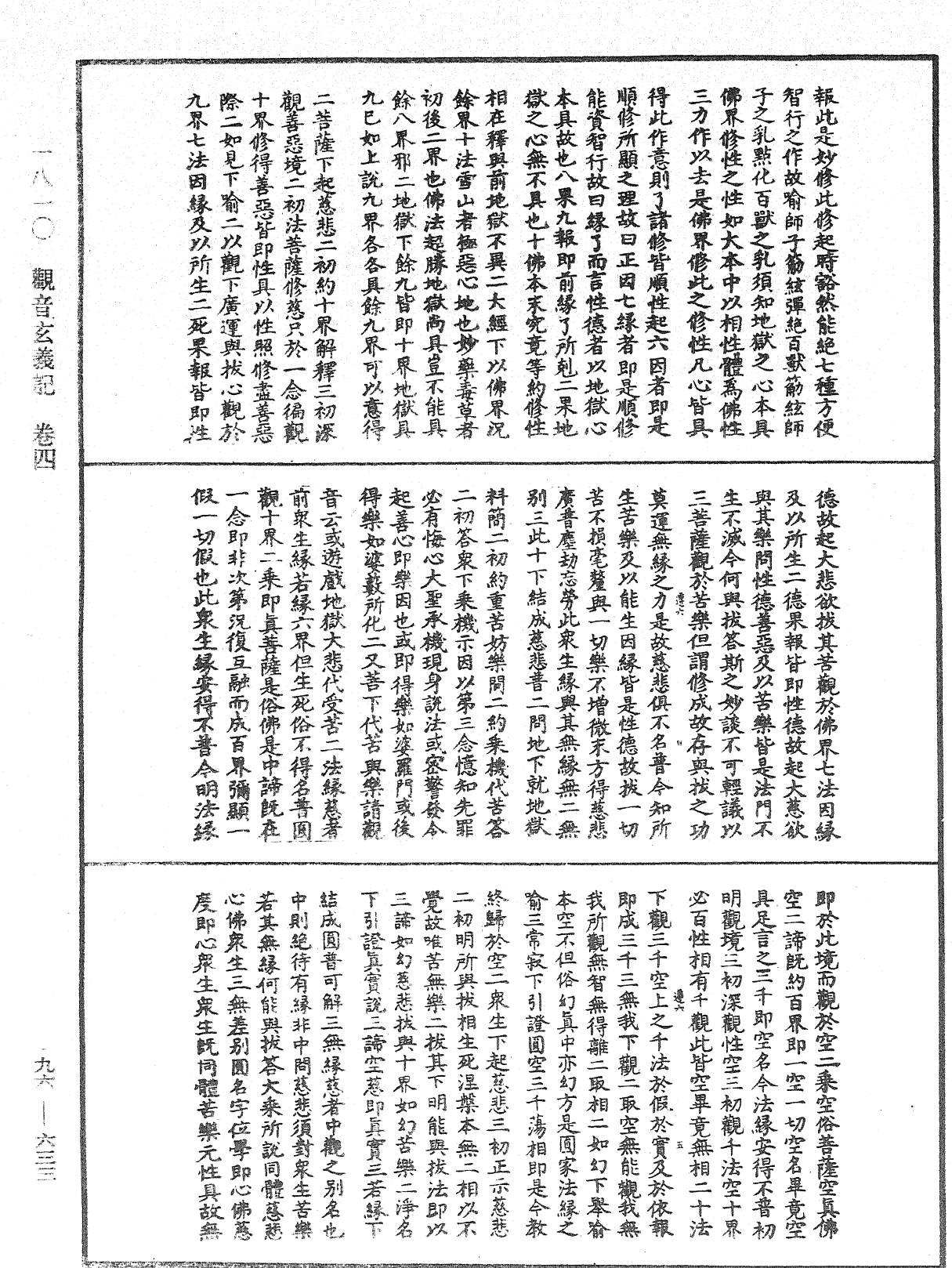 觀音玄義記《中華大藏經》_第96冊_第633頁