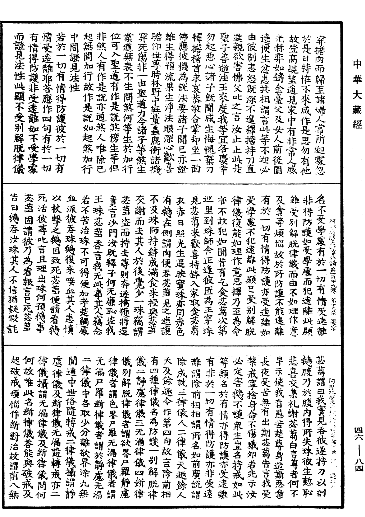 阿毗達磨大毗婆沙論《中華大藏經》_第46冊_第0084頁