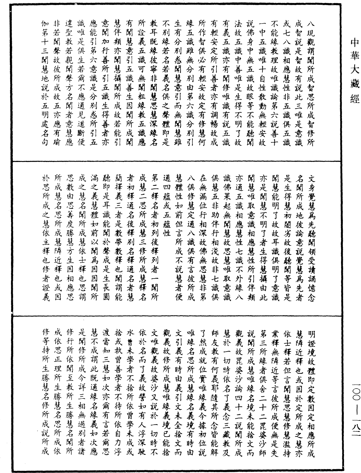 法苑義林《中華大藏經》_第100冊_第182頁