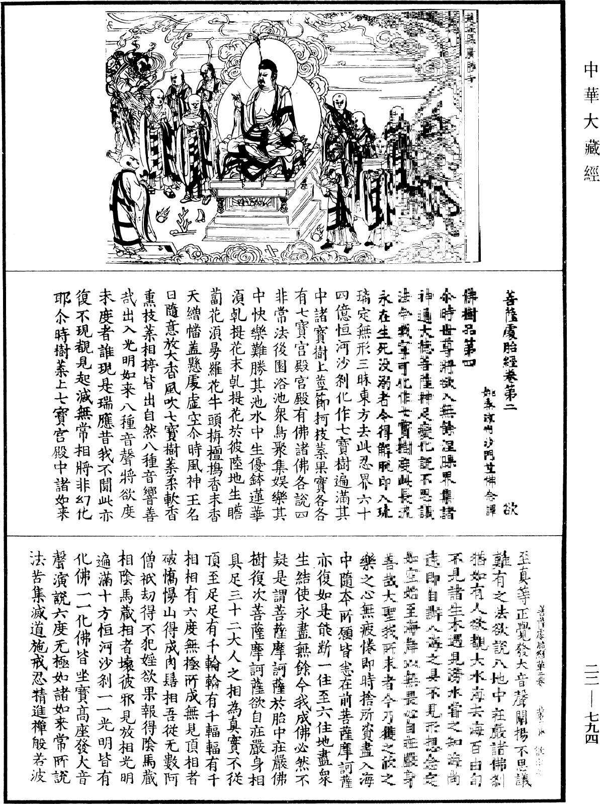 菩薩處胎經《中華大藏經》_第22冊_第794頁