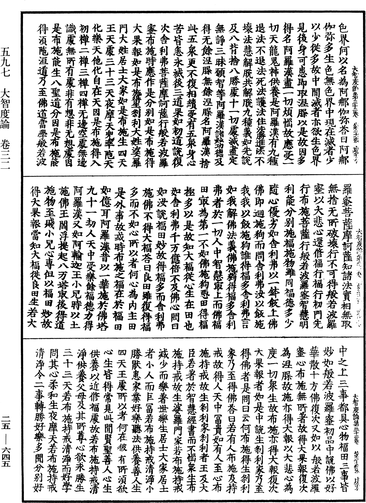 大智度論《中華大藏經》_第25冊_第645頁